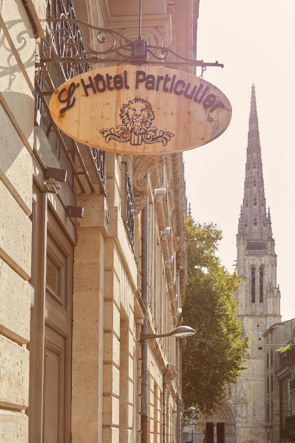 L'Apparthotel Particulier 波尔多 外观 照片